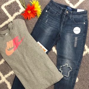 Girl top/jeans size 10